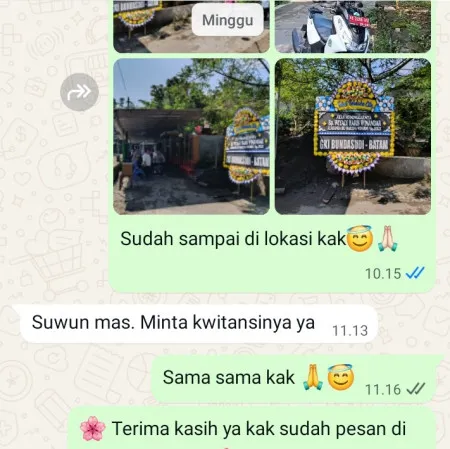 Pengiriman Papan Bunga Duka Garden Wedding Jakarta